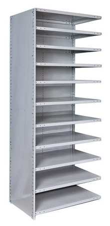 Metal Shlvng,closed,add-on,87"h,11 Shelf