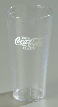 Coca-cola Tumbler,20 Oz.,clear,pk72 (1 U