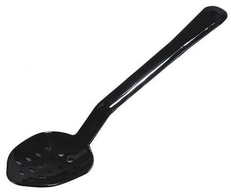 Perforated Serving Spoon,blk,13 In,pk12