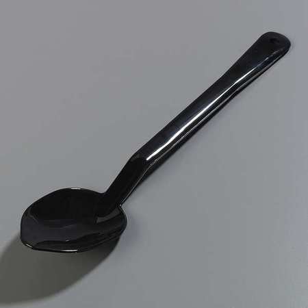 Solid Serving Spoon,black,13 In,pk12 (1