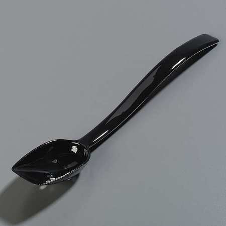 Perforated Spoon,black,10 In,pk12 (1 Uni