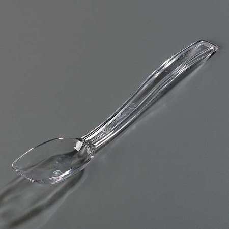 Solid Spoon,clear,8 In,pk12 (1 Units In