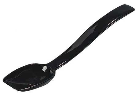 Solid Spoon,black,8 In,pk12 (1 Units In