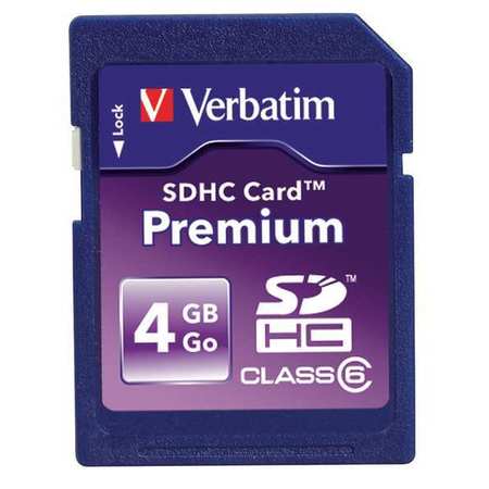 Premium Sdhc Memory Card,4 Gb, (1 Units