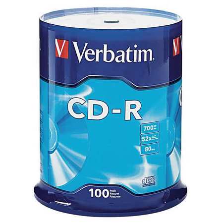 Cd-r Disc,700 Mb,80 Min,52x,pk100 (1 Uni