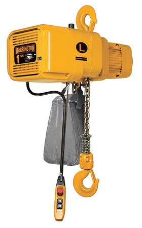 Electric Chain Hoist,2000 Lb.,10 Ft. (1