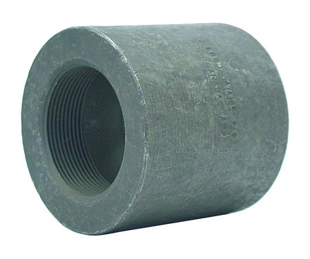 Coupling,forged Steel,6000,1-1/2 In.,npt