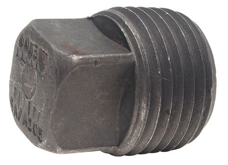 Square Head Plug,1/2 In. (1 Units In Ea)