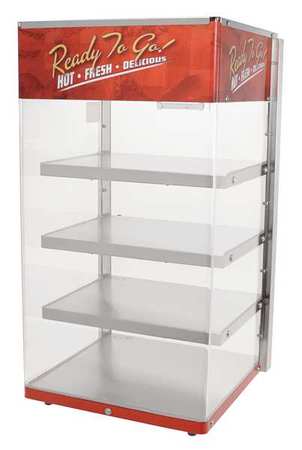 Heated Display Case,4 Shelf (1 Units In