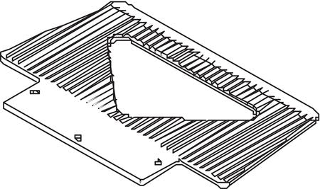 Hand Truck Noseplate,14 In. W,7 In. L (1