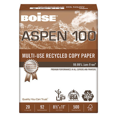 Office Paper,8-1/2 X 11 In,white,pk5000