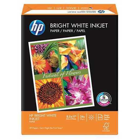 Inkjet Paper,8-1/2 X 11 In,wht,pk500 (1