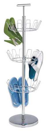 Shoe Tree Rack,18 Pair (1 Units In Ea)