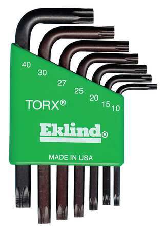 Torx Key Set,7 Pieces (1 Units In Ea)