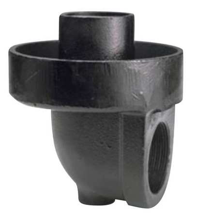 Drip Pan Elbow,cast Iron,3/4 In.,npt (1