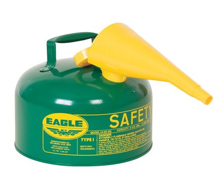 Type I Safety Can,2 Gal.,green,9-1/2" H