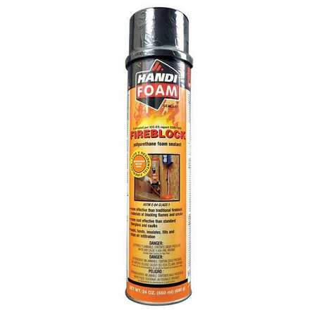 Straw Foam Sealant,24 Oz,orange,pk12 (1