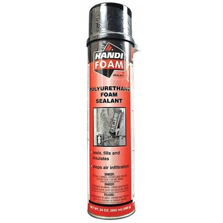 Spray Foam Sealant,24 Oz,cream,pk12 (1 U