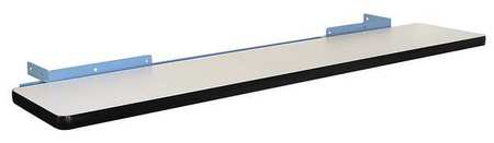 Cantilever Shelf,72 W X 12 D X 2 H,blue