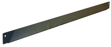 Bin Rail,72 W X 1-1/2 D X 2-5/8 H,gray (