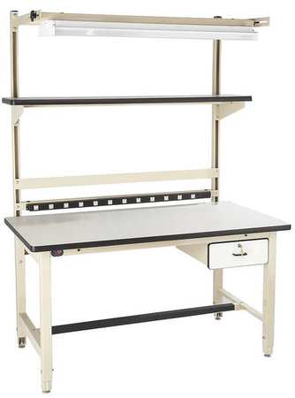 Workbench,esd Laminate,60" W,30" D (1 Un