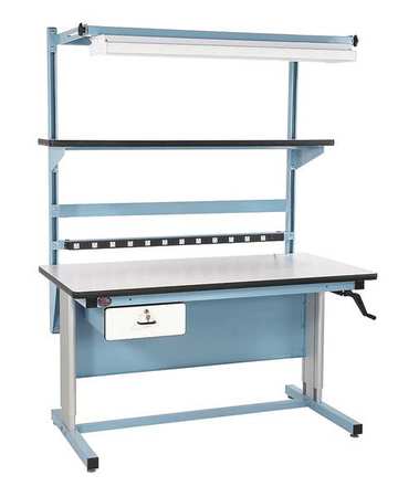 Workbench,esd Laminate,60" W,30" D (1 Un