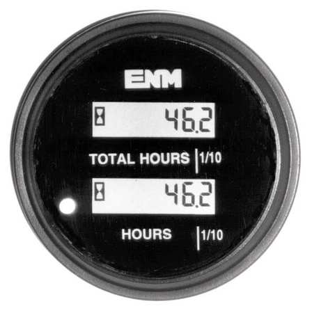 Dc Hour Meter,lcd,round,resettable (1 Un