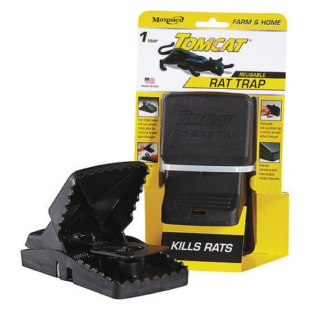 Rat Trap,3-3/4 In. L,5-1/4 In. W (1 Unit