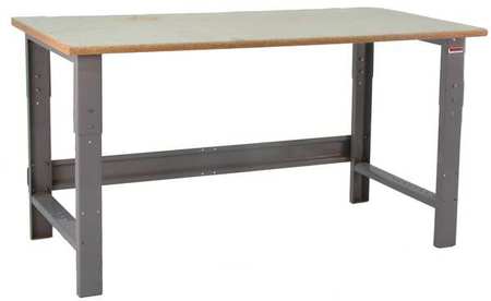 Workbench,particleboard,60" W,24" D (7 U