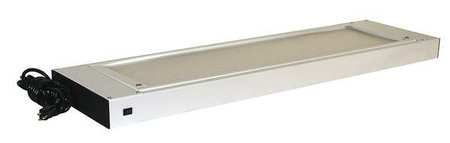 Task Light,36 W X 8 D X 2 In. H,white (1