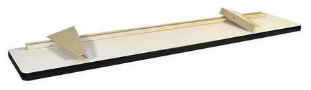 Cantilever Shelf,1-1/4 In. H,48 In. L (1