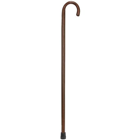 Cane,walnut,36 In. H,250 Lb. Cap. (1 Uni