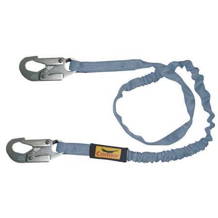 Shock-absorbing Lanyard,6 Ft.,310 Lb. (1