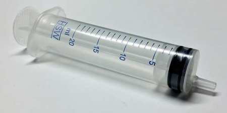 Disp Syringe,luer Slip,20 Ml,pk100 (1 Un