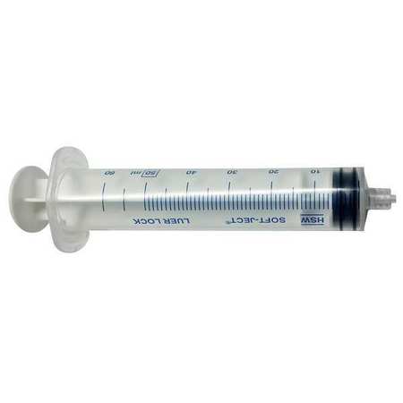 Disp Syringe,luer Lock,50 Ml,pk50 (1 Uni