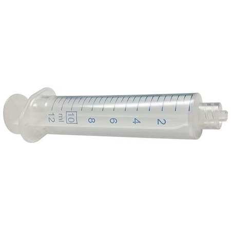 Plastic Syringe,luer Lock,10 Ml,pk100 (1