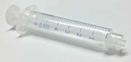 Plastic Syringe,luer Lock,5 Ml,pk100 (1