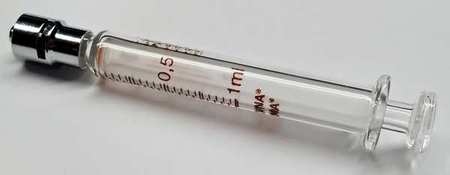 Glass Syringe,metal Luer Lock,1 Ml (1 Un