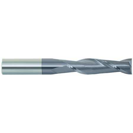 End Mill, 1/8" Dia, 3/4" Cut, Carbide (1