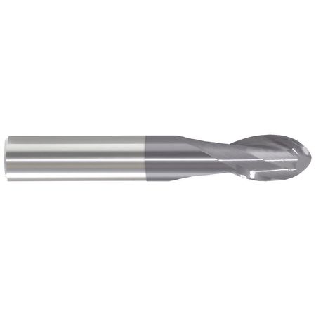 Ball End Mill, 2fl 1/32", Stub, Tialn (1