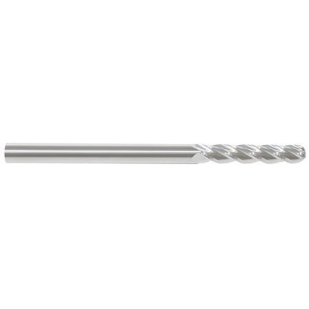 Ball End Mill, 4fl 1/4", Ext-xx/long (1