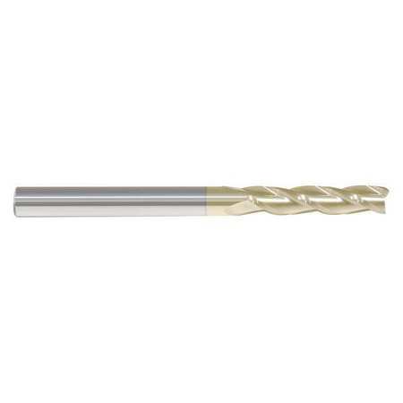 Ball End Mill, 4fl 1/2", Long, Zrn (1 Un