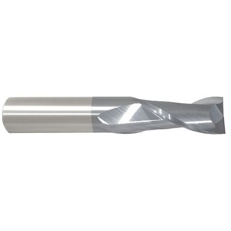 End Mill, 17/64" Dia, 3/4" Cut, Carbide