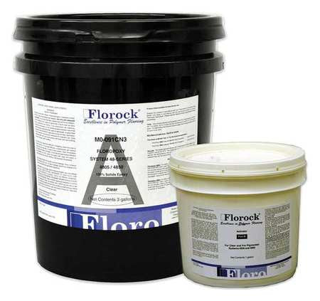 Floor Resin 4805 Kit,epoxy,clear,4 Gal.