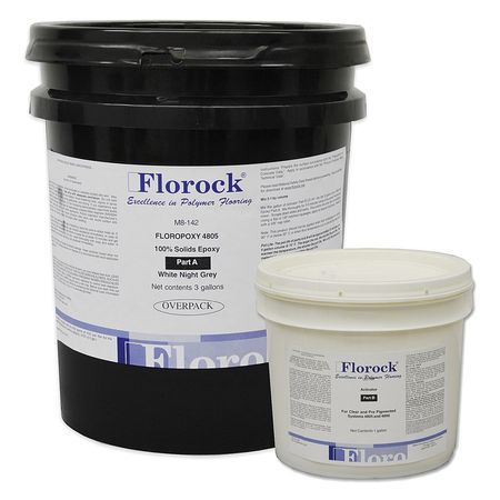 Floor Resin 4805 Kit,epoxy,gray,4 Gal. (