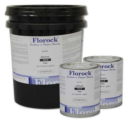 Floor Resin,novolac Epoxy,clear,5 Gal. (