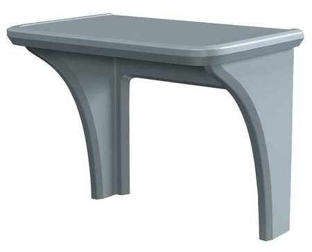 Institutional Desk,36 X 29 X 24 In,gray