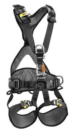 Full Body Harness,m/l,310 Lb.,blk/yllw (