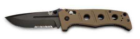 Folding Knife,drop Point,3-13/16 In,sand