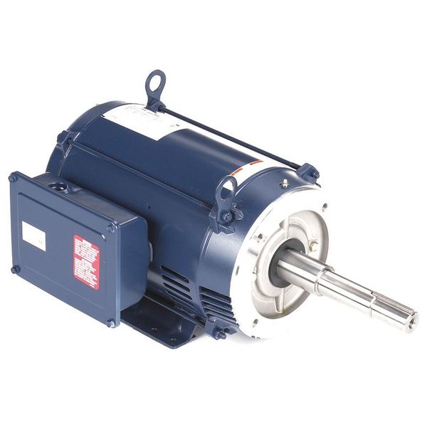 CC Pump Motor, Cap Strt/Cap Run, 10 HP